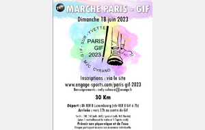 Marche Paris-Gif (hors programme Manureva)